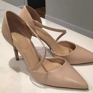 Aldo Nude Strap Pumps - Size 7.5